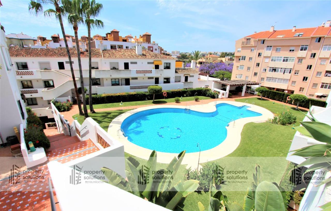 Pueblo Del Parque 3 - Terraza Soleada Con Jardin - Piscina Y Playa - Urbanizacion Tranquila Apartment Benalmadena Exterior photo