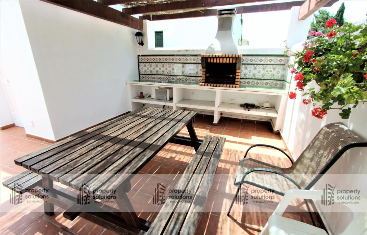 Pueblo Del Parque 3 - Terraza Soleada Con Jardin - Piscina Y Playa - Urbanizacion Tranquila Apartment Benalmadena Exterior photo